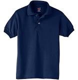 CRE dark blue polo